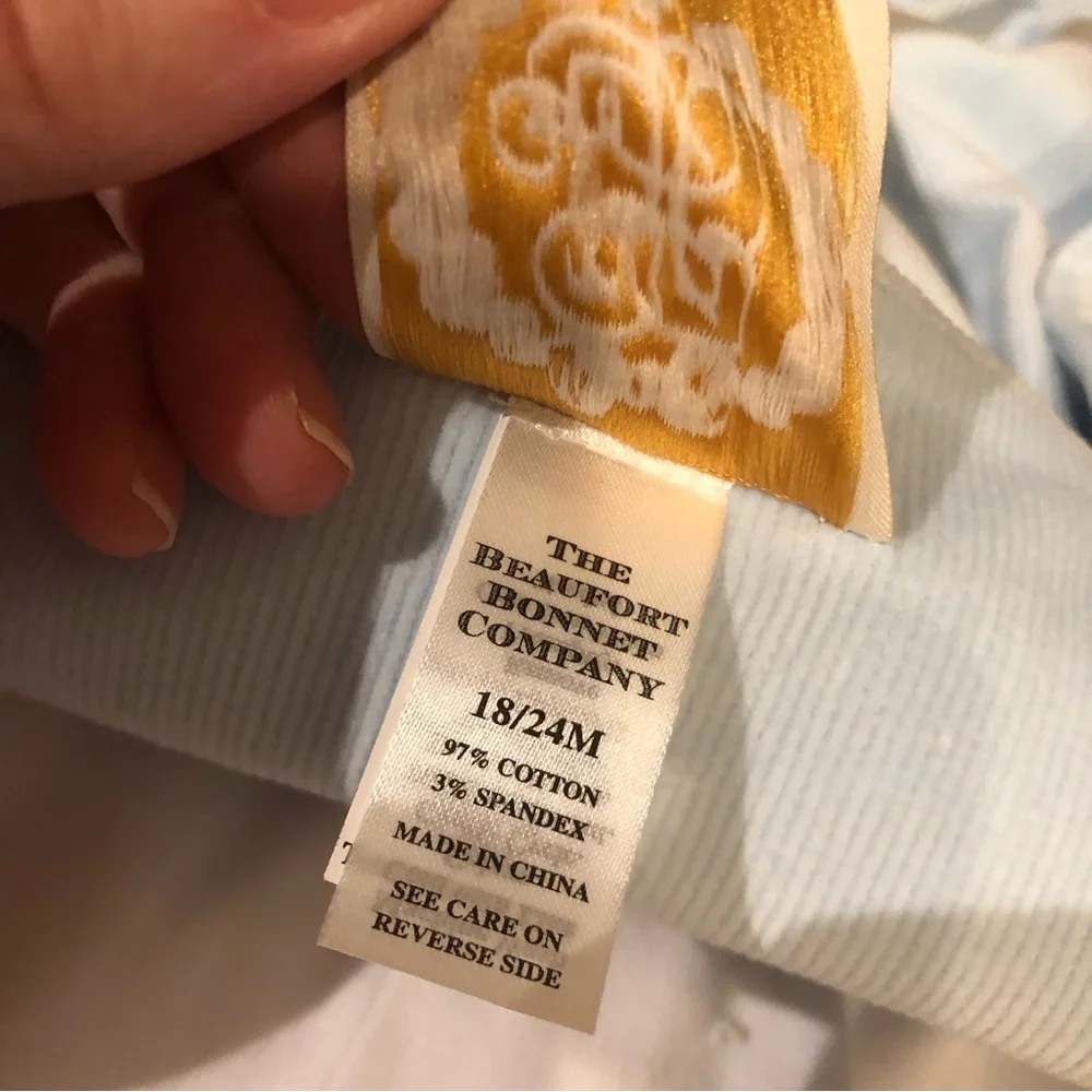 NEW Bingham Bubble Set from The Beaufort Bonnet Company Size 18-24 Months - Picture 9 of 15